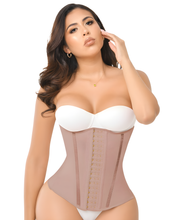 Load image into Gallery viewer, Waist Trainer Corset Stage 2 – 9 Steel Bones | Instant Tummy Control &amp; Hourglass Shape1034A – view 3