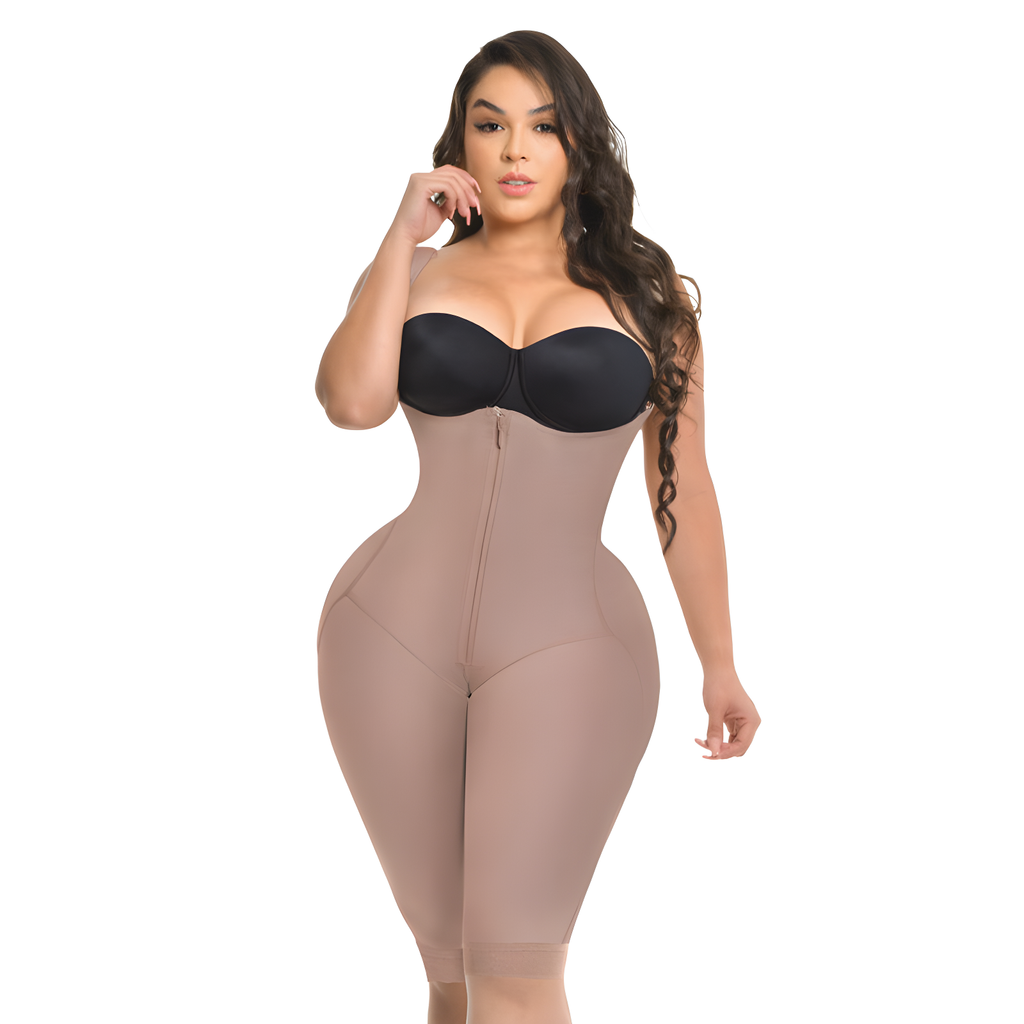 Stage 3 Colombian Body Shaper – Postpartum & Post-Op Compression Capri