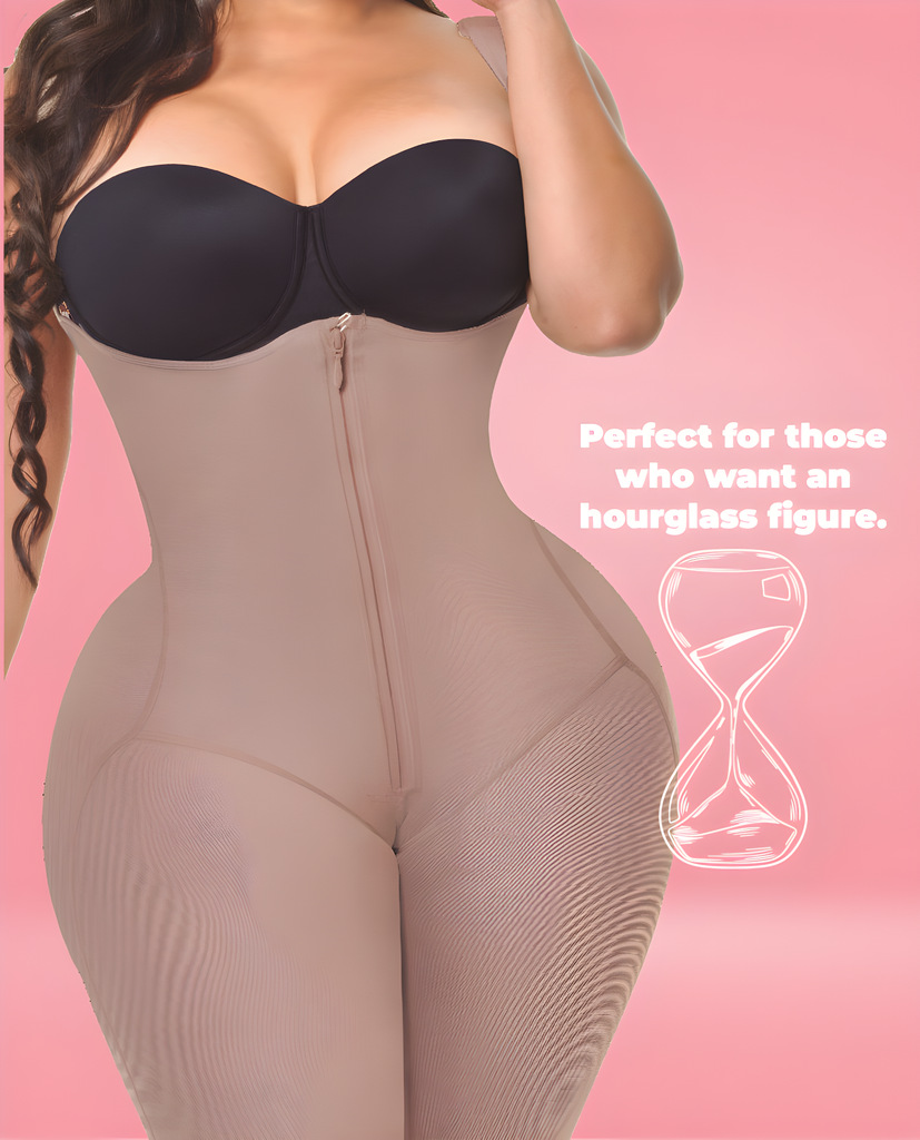 Stage 3 Colombian Body Shaper – Postpartum & Post-Op Compression Capri – view 9