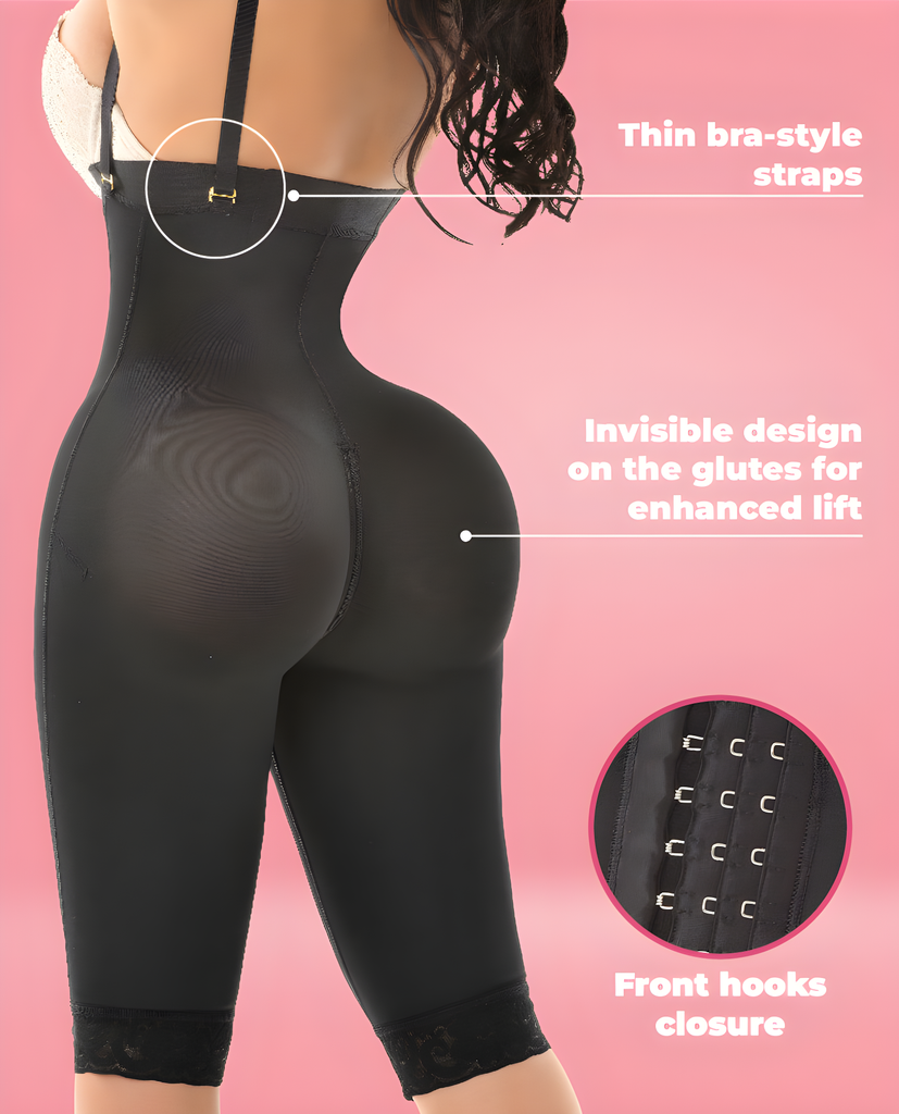 1378 PRESUMIDA – Maximum Compression Colombian Shapewear | Knee-Length Control – view 11
