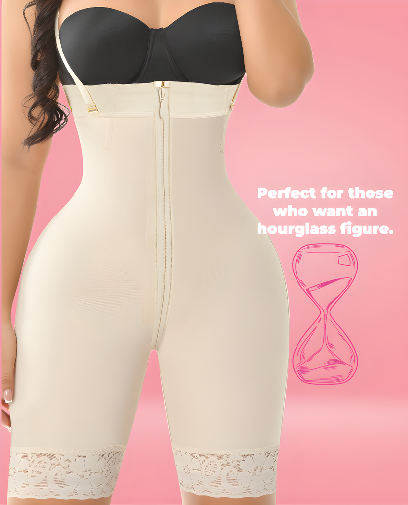 ATREVIDA 1331 – Invisible Half-Leg Strapless Faja | Instant Butt Lift Colombian Stage 3 Compression – view 7