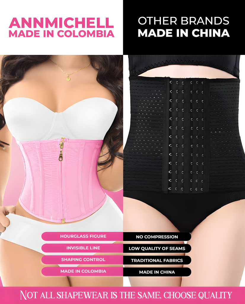 Colombian Waist Trainer Stage 2 – 11 Steel Boning Corset (Short Torso) – view 10