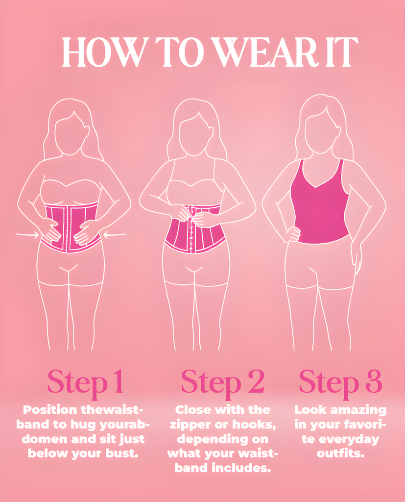 Colombian Waist Trainer Stage 2 – 11 Steel Boning Corset (Short Torso) – view 11