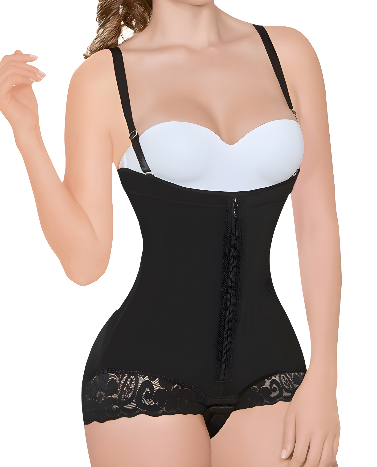 Ann Michell 1614-KATTY Strapless Colombian Faja – Premium Powernet Compression