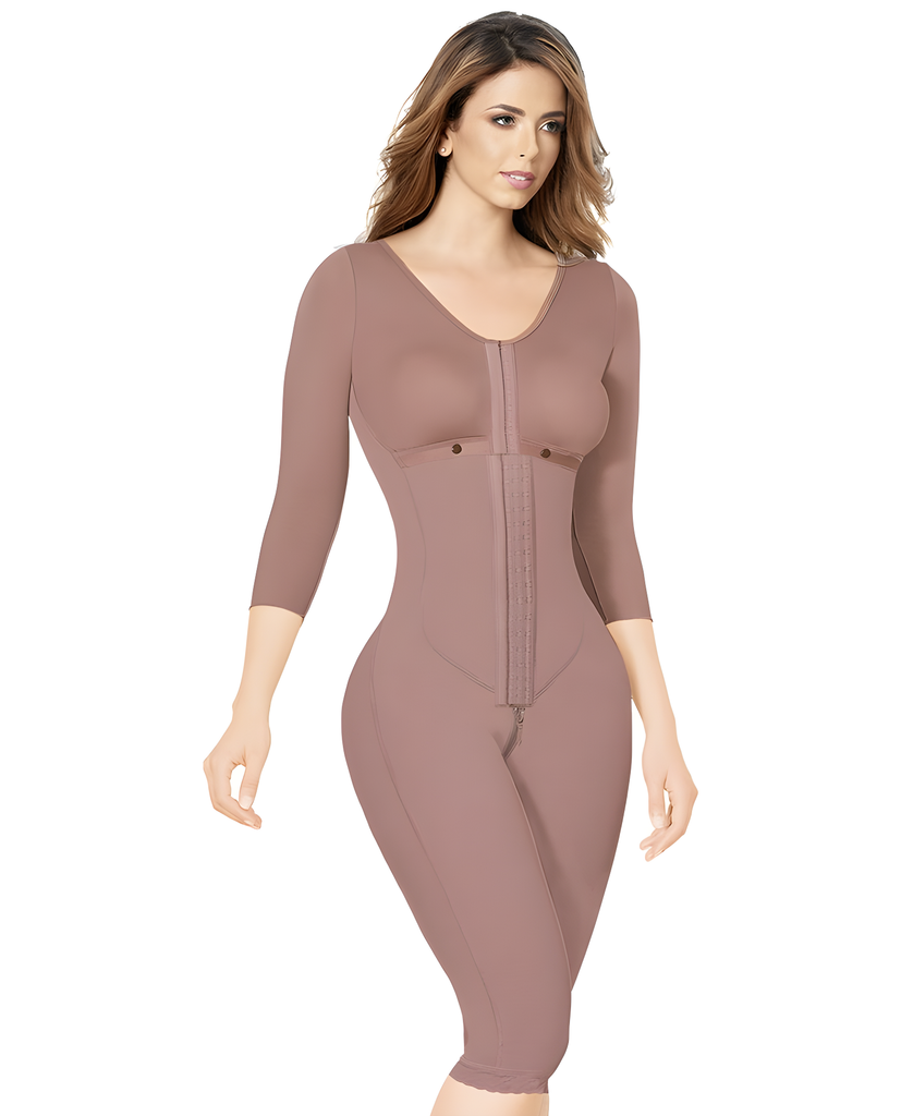 Havah knee-length body shaper – view 3