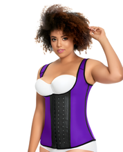 Load image into Gallery viewer, Latex Sport Vest posture corrector 3 row hooks – view 7