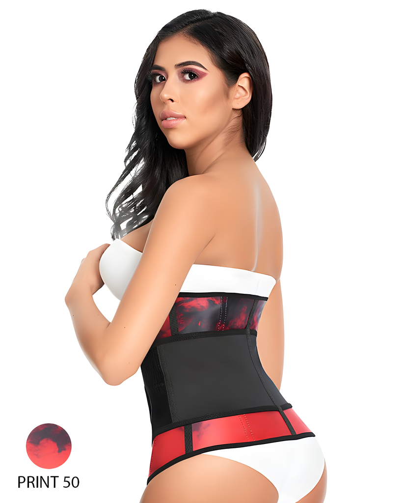 Ann Michell Fitness Belt Latex Print 50 – view 2