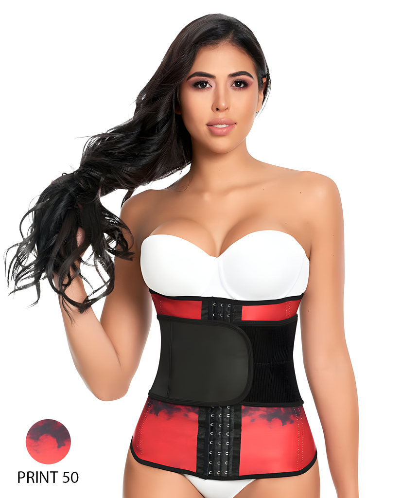 Ann Michell Fitness Belt Latex Print 50 – view 3