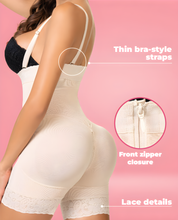 Load image into Gallery viewer, Luna short leg strapless Adjustable Bra Strap Stage 4 Colombian Faja – view 6