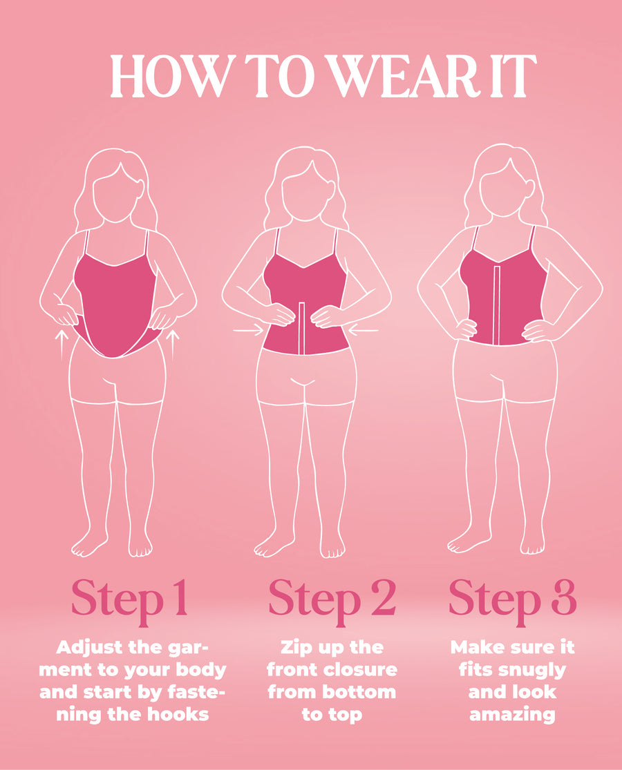 Ultra Extreme Stage 5 Vest Waist Trainer – 2-in-1 Shapewear by Ann Michell 15 Steel Bones – view 10