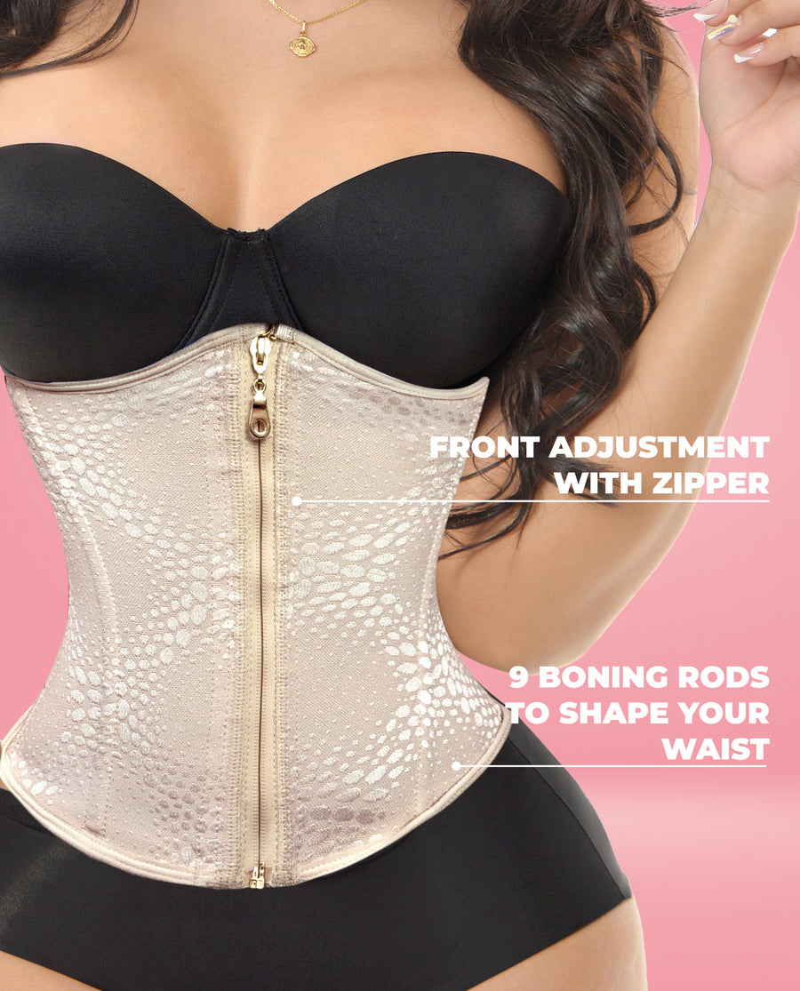 Mouline Rouge Stage 2 Colombian Fashion Waist Trainer – 9 Steel Bones High Compression Shapewear Mouline Rouge – view 5