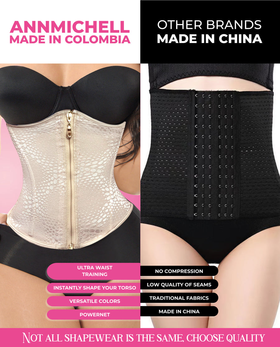 Mouline Rouge Stage 2 Colombian Fashion Waist Trainer – 9 Steel Bones High Compression Shapewear Mouline Rouge – view 8