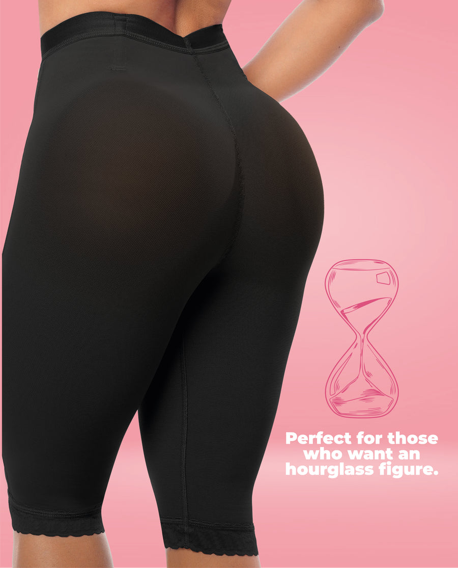 Ref. 1128 BootyBoom Capri Shaping Shorts for Women – Glute Enhancing Shapewear