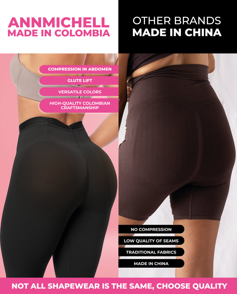 Ref. 1128 BootyBoom Capri Shaping Shorts for Women – Glute Enhancing Shapewear