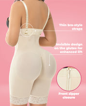 Load image into Gallery viewer, Atrevida Invisible Half Leg strapless faja instant butt lift Colombian stage 3