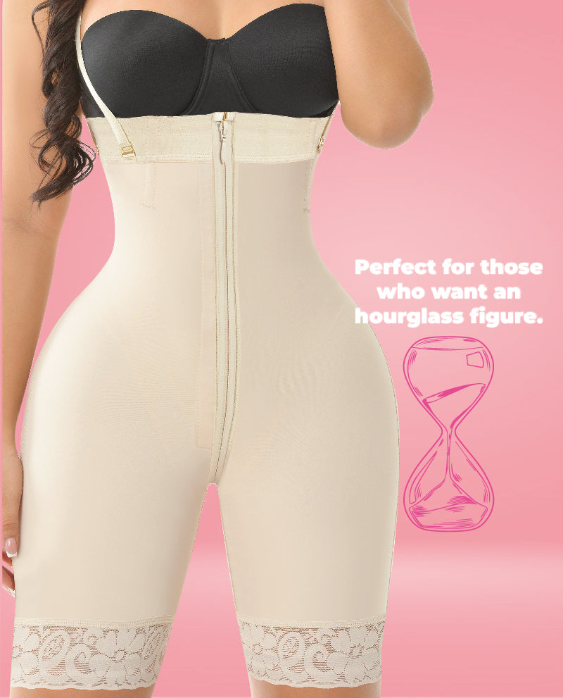 Atrevida Invisible Half Leg strapless faja instant butt lift Colombian stage 3