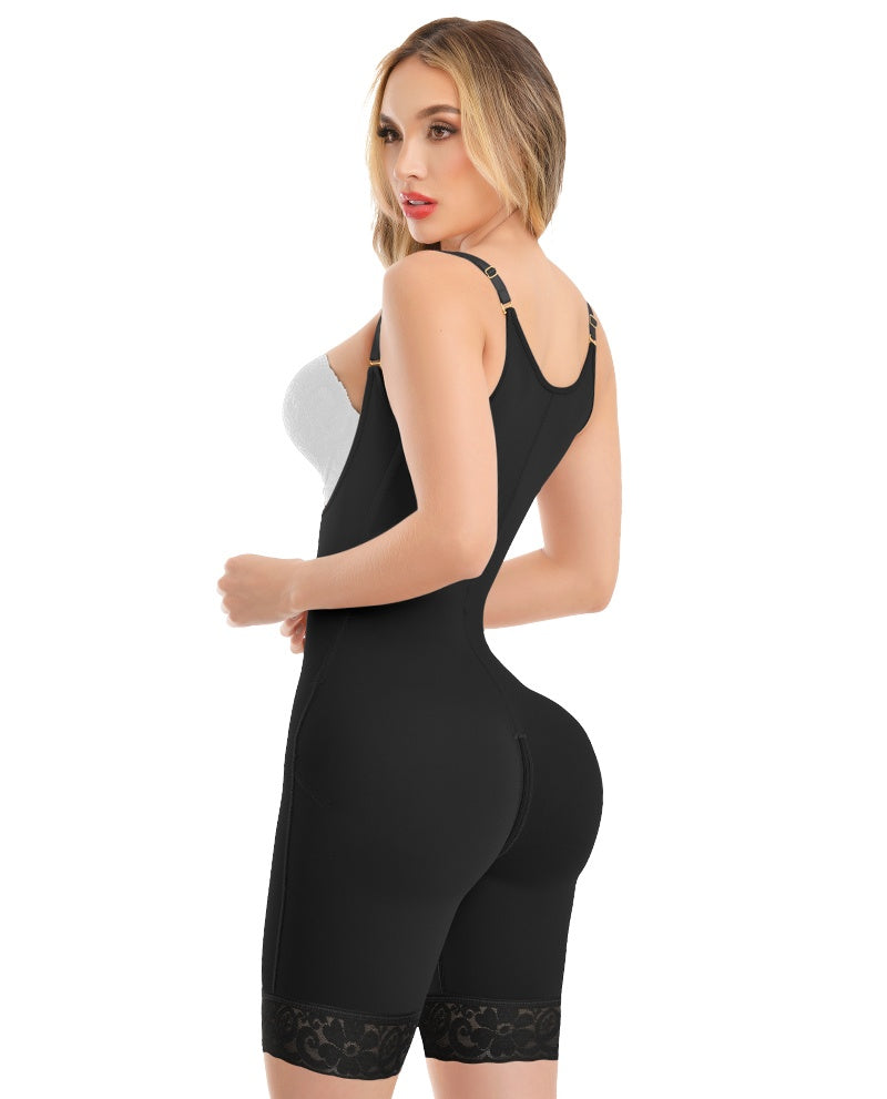 Maja Invisible Full back coverage adustable straps half leg faja colombian Stage 3