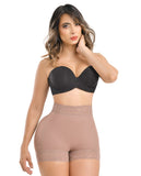 Invisible line shorts for enhanced buttocks and ultra waist