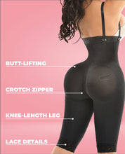 Load image into Gallery viewer, Presumida Invisible Strapless 3 Row front hooks Full Leg Faja Colombian Stage 3