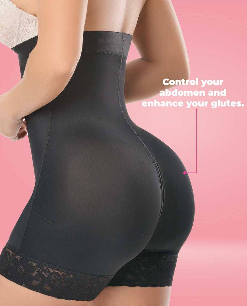 Annmichell Fufu Invisible High waisted shorts Instant butt lift Colombian Stage 3