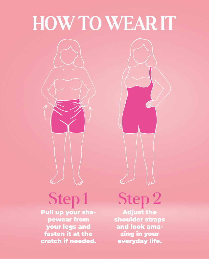 Annmichell Fufu Invisible High waisted shorts Instant butt lift Colombian Stage 3