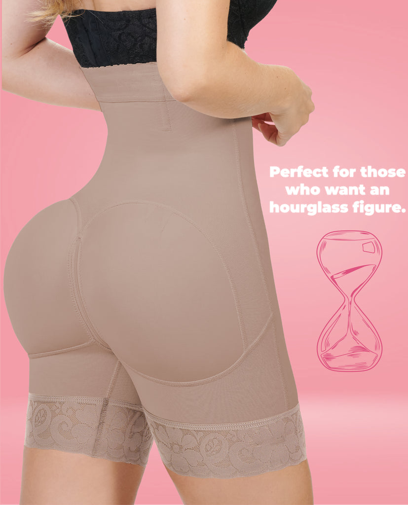 Short Victoria High Waisted Butt Lifter Shorts – Stage 4 Colombian Compression