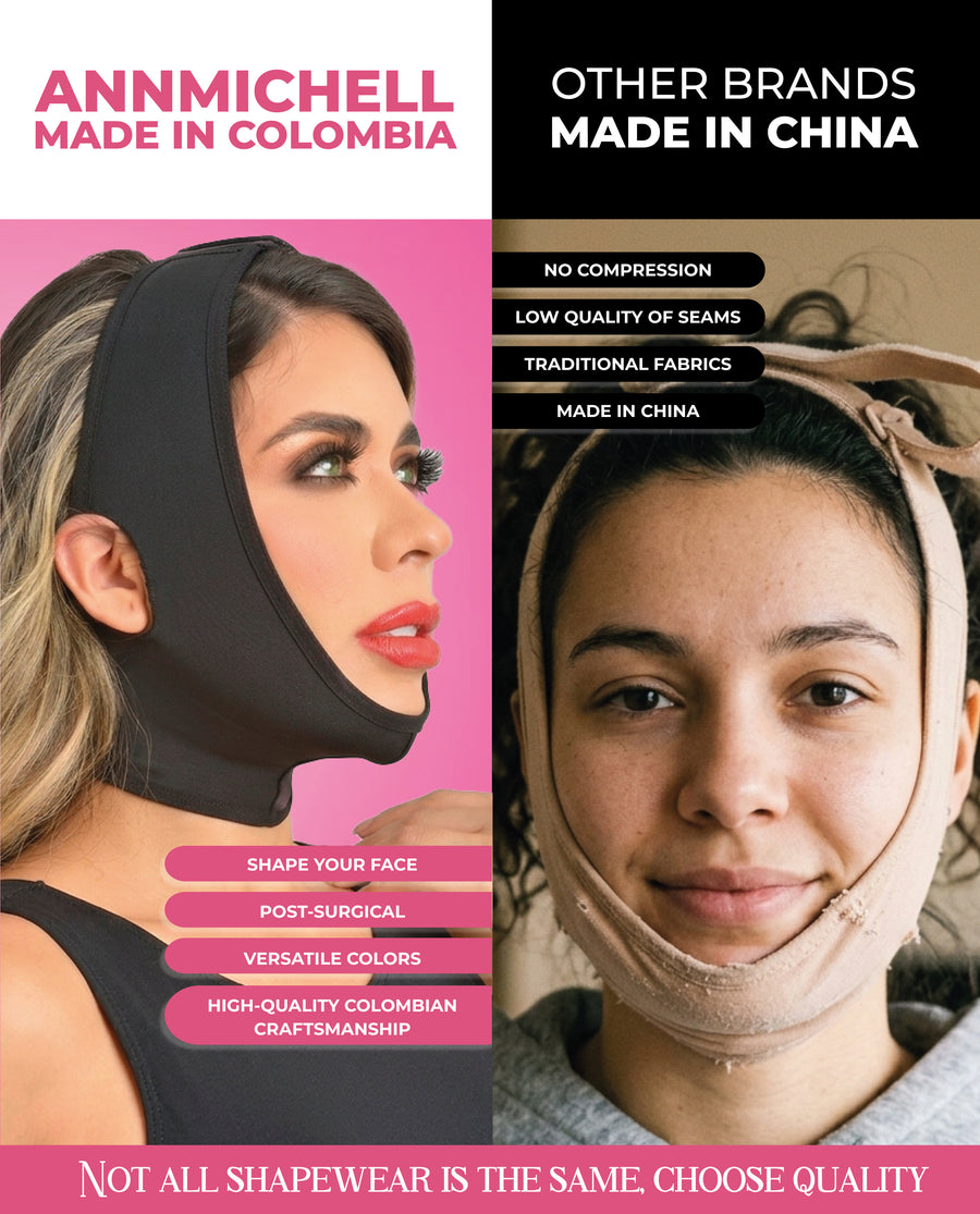 1525 Post-Op Facial Compression Chin Strap
