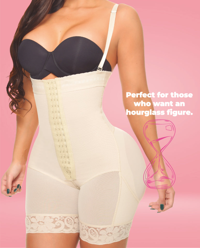 Fantastic strapless line for enhanced buttocks and ultra waist.