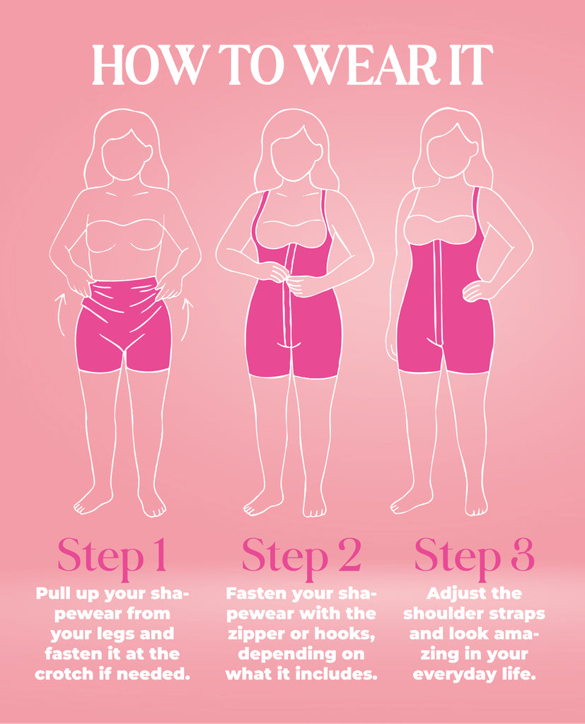 Fantastic strapless line for enhanced buttocks and ultra waist.