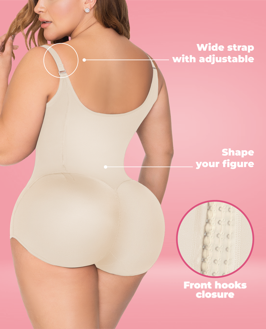 Roxana stage 4 colombian faja enhanced buttocks and ultra waist no bra  Bootylove ™ – view 8