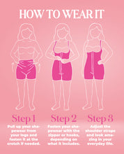 Load image into Gallery viewer, Bootylicious line for enhanced buttocks and ultra waist with two sizes larger in the hips. Short Leg-1570