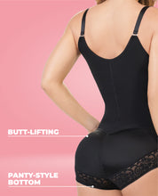 Load image into Gallery viewer, 1613 High Compression Body Shaper for Women, Triple Powernet Tummy Control &amp; Butt Lift