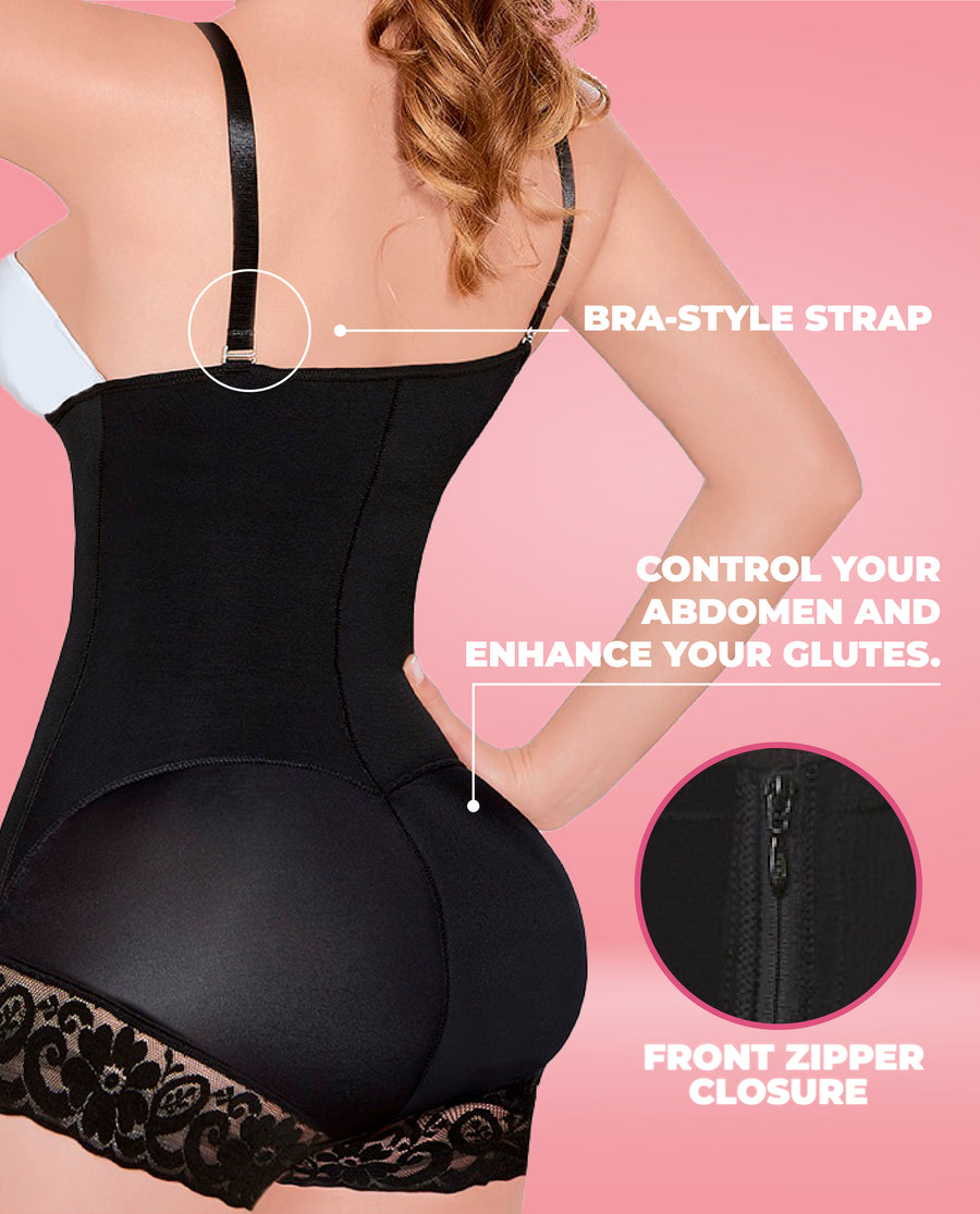 Ann Michell 1614-KATTY Strapless Colombian Faja – Premium Powernet Compression – view 6
