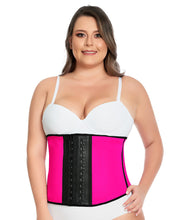 Load image into Gallery viewer, Sport Girdle Short Torso 2 hooks Fuchsia