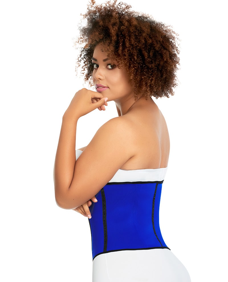 Sport Girdle Short 2 Hooks Blue – view 2