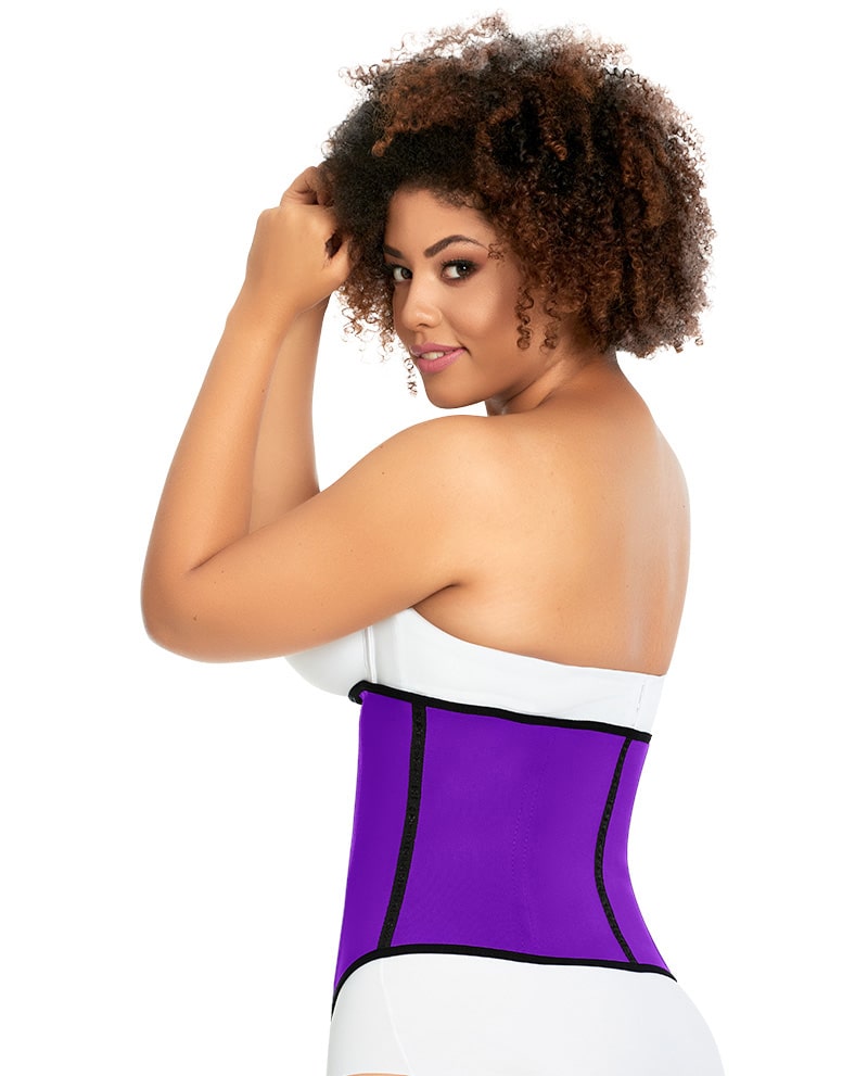 Sport Girdle Short Torso 2 Hooks Purple – view 2