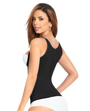 Load image into Gallery viewer, Vest Straps 2 Hooks Black Stage 4 Colombian Latex Training Vest – High-Compression Waist Shaper &amp; Sweat Booster 2029