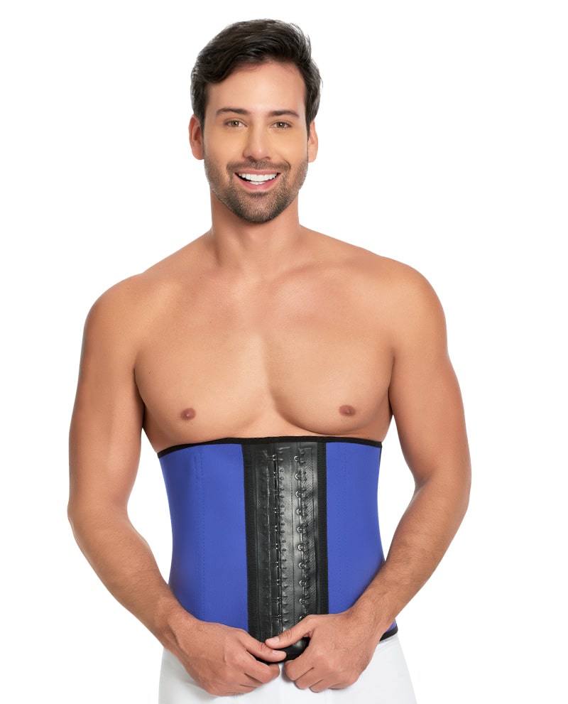 Sport Band Latex Stage 4 Colombian Men’s Latex Waist Trainer – 4 Steel Bones High-Compression Shapewear 2032