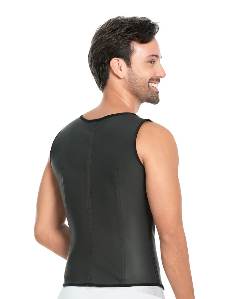 Men Latex Vest