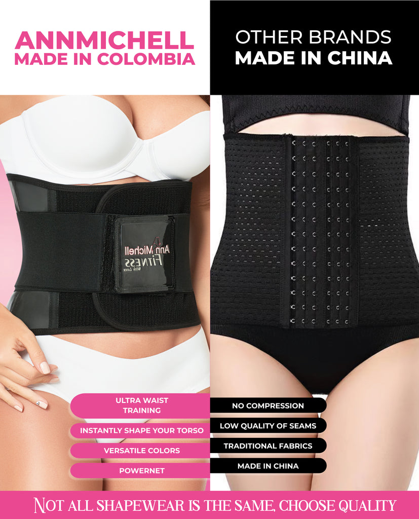 4027  Fitness Belt Neoprene – Full-Body Colombian Shaper Faja | Compression Shapewear