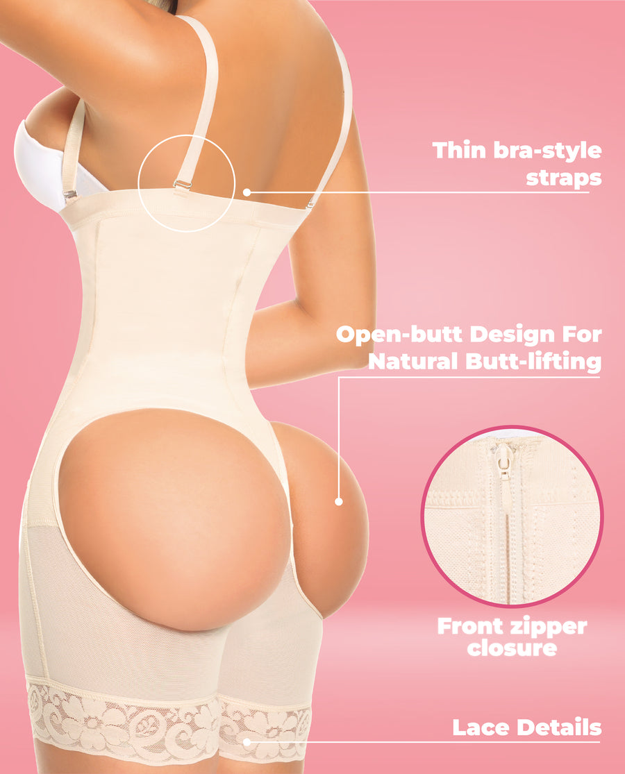 Anny Strapless full zipper glute holes for BBL recovery Stage 4 faja  - 5046 – view 7