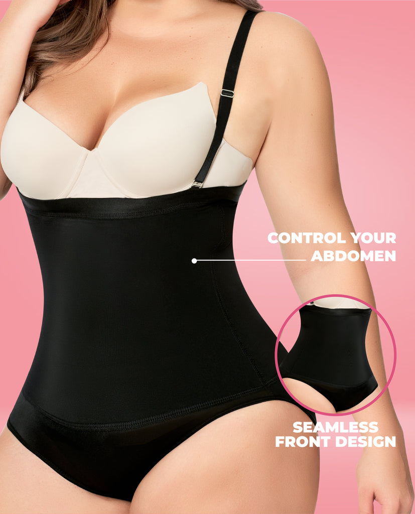 Latex Body Strapless Panty ref 5054A Luxury Stage 3 Colombian Strapless Body Shaper – Lycra & Latex Full Body Compression Suit