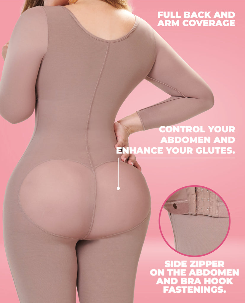 Ann Michell Sarah 6008 – Full-Body Colombian Shaper Faja | Compression Shapewear