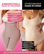 Load image into Gallery viewer, Jana high back thigh-length side zipper faja