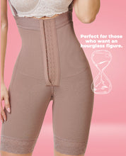 Load image into Gallery viewer, Vanessa mid-thigh Strapless body shaper with crotch zipper