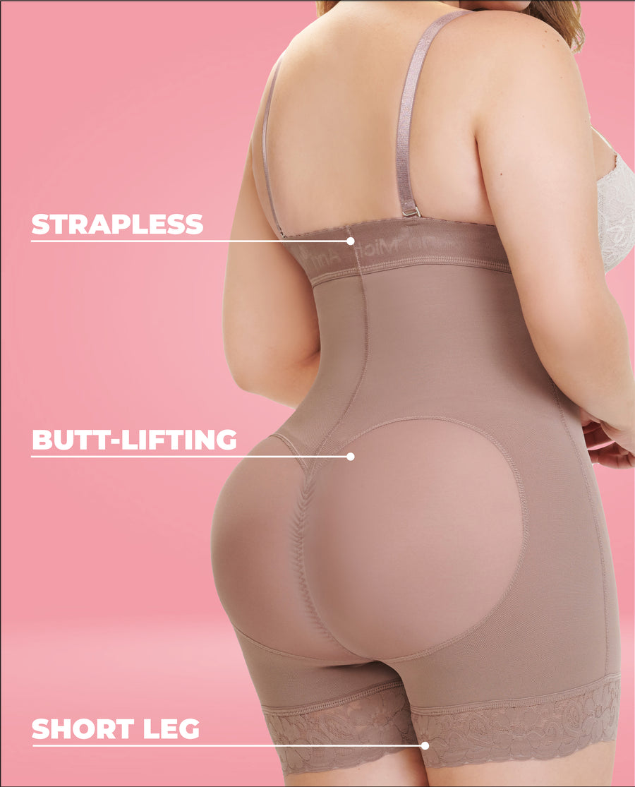 Annmichell Giovanna strapless side zipper faja postpartum recovery 6168 – view 3