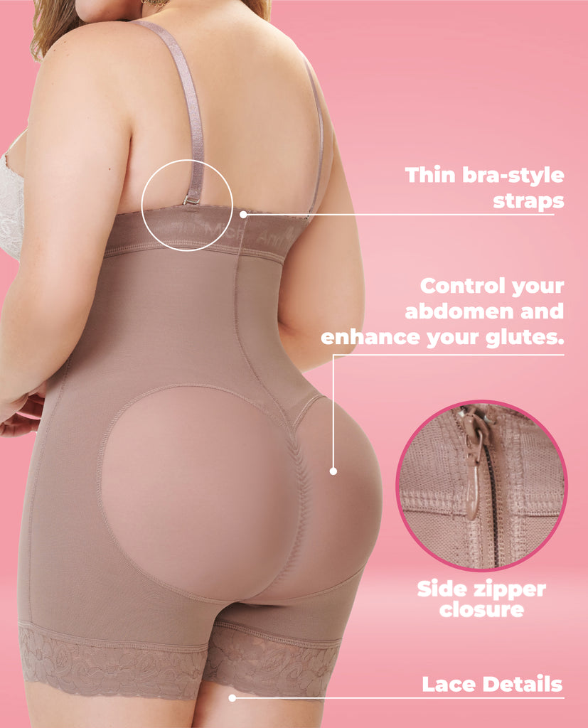 Annmichell giovana strapless side ziper faja postpartum recovery 6168