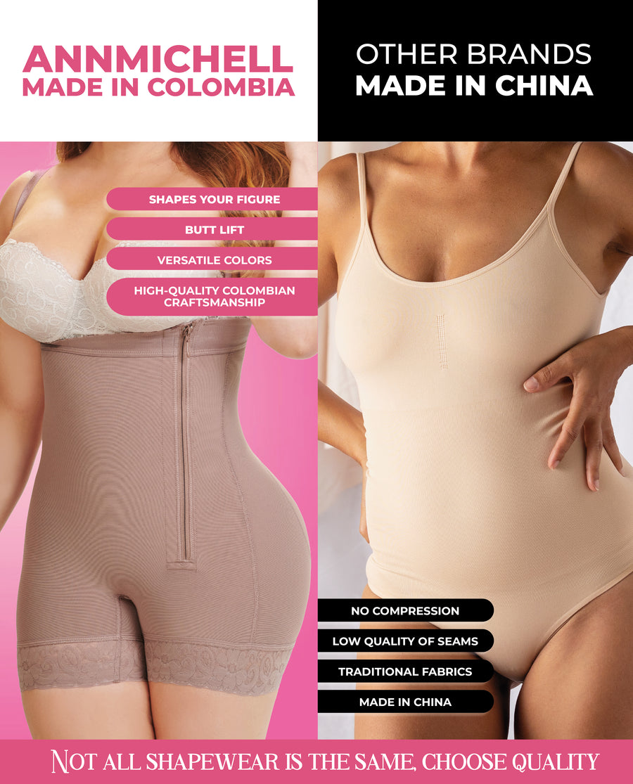 Annmichell Giovanna strapless side zipper faja postpartum recovery 6168 – view 6