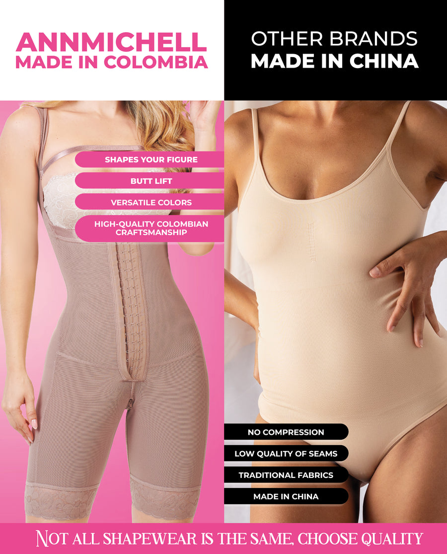 Juno full body postpartum colombian faja 6185 – view 6