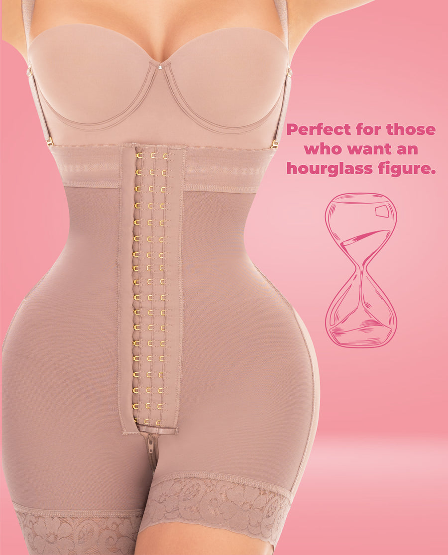 8203 Stage 5 Strapless Colombian Faja – High Compression Postpartum & Post Surgery Shapewear – view 5